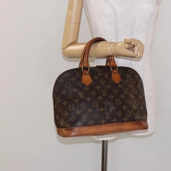 LOUIS VUITTON Monogram Alma Hand Bag M51130 LV Auth 131113 - Picture 3 of 16